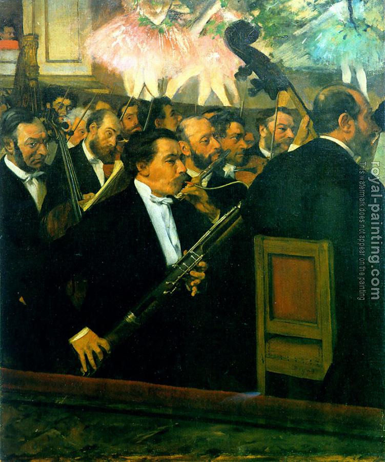 Edgar Degas : The Orchestra of the Opera
